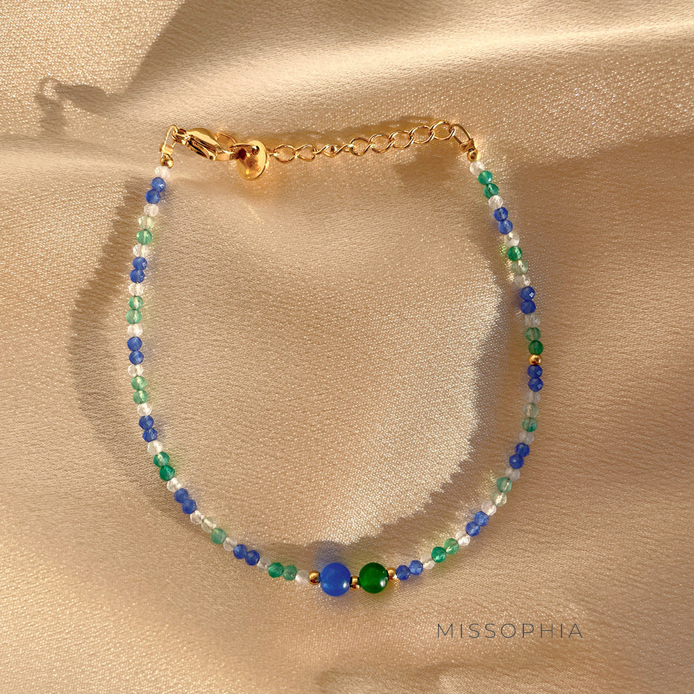 Hayzlee Spinel Beaded Bracelet [PNA4AKLB]