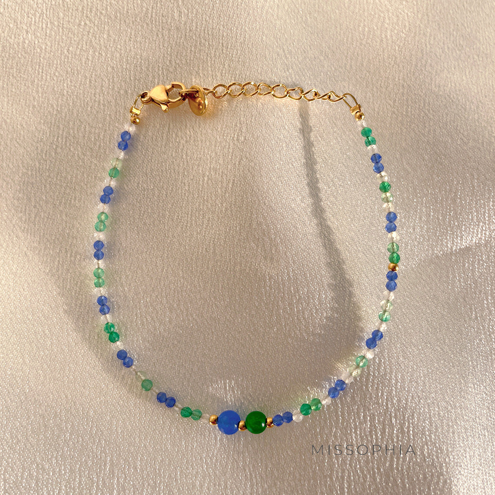 Hayzlee Spinel Beaded Bracelet [ZDTREHT0]