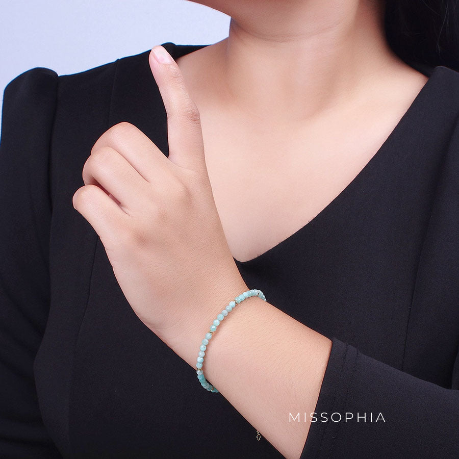 Heather Delicate Beaded Bracelet [P0Q0452V]