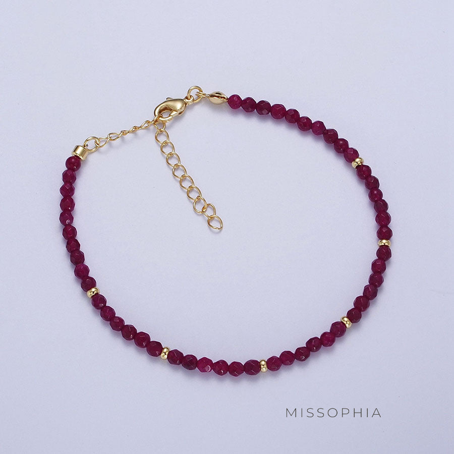 Heather Delicate Beaded Bracelet [X0DIO0GV]