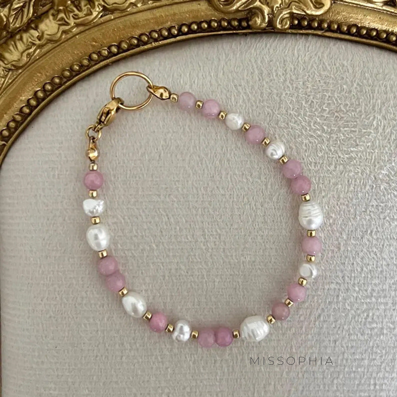 Hermione Gemstone Beaded Bracelet [LS3ZU12J]