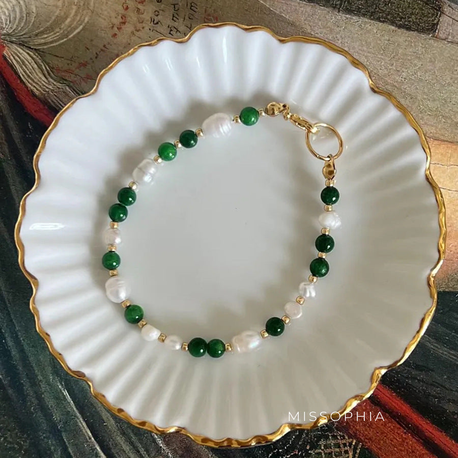 Hermione Gemstone Beaded Bracelet [SIJDGRVB]