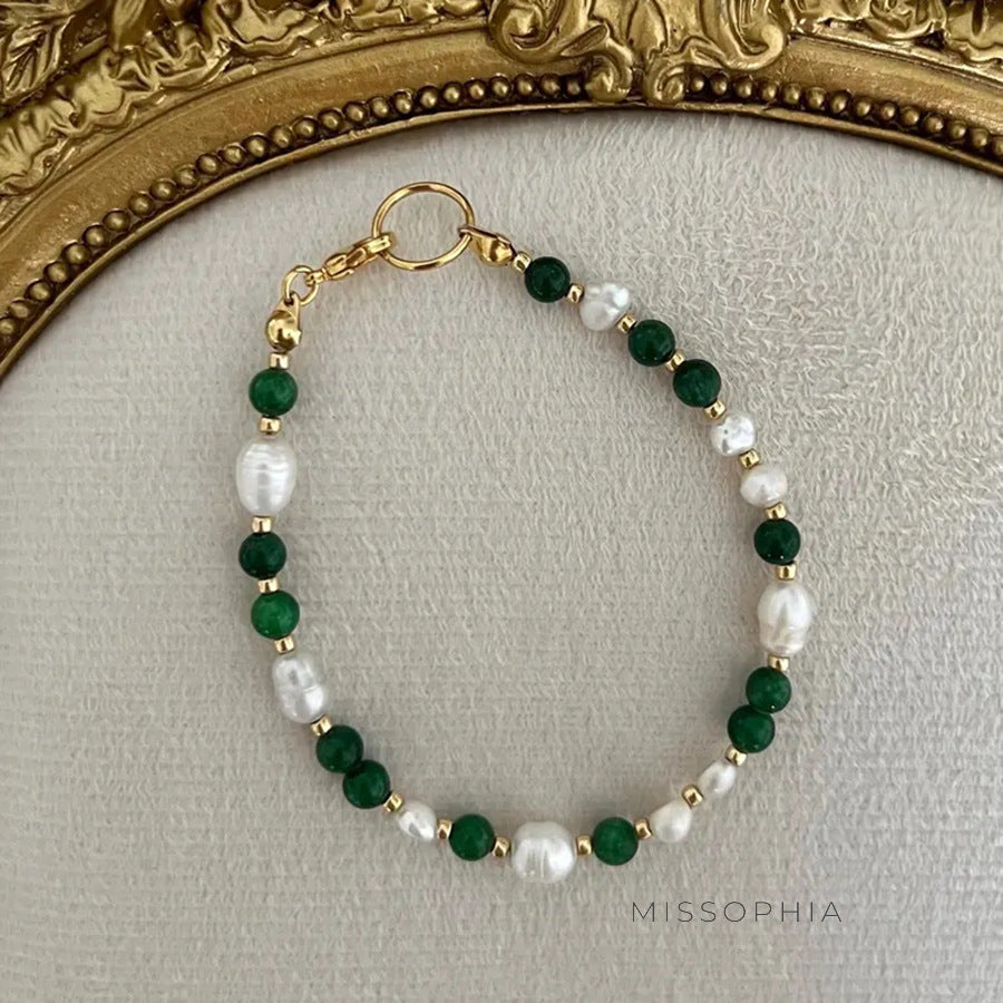 Hermione Gemstone Beaded Bracelet [D2WAF1ID]