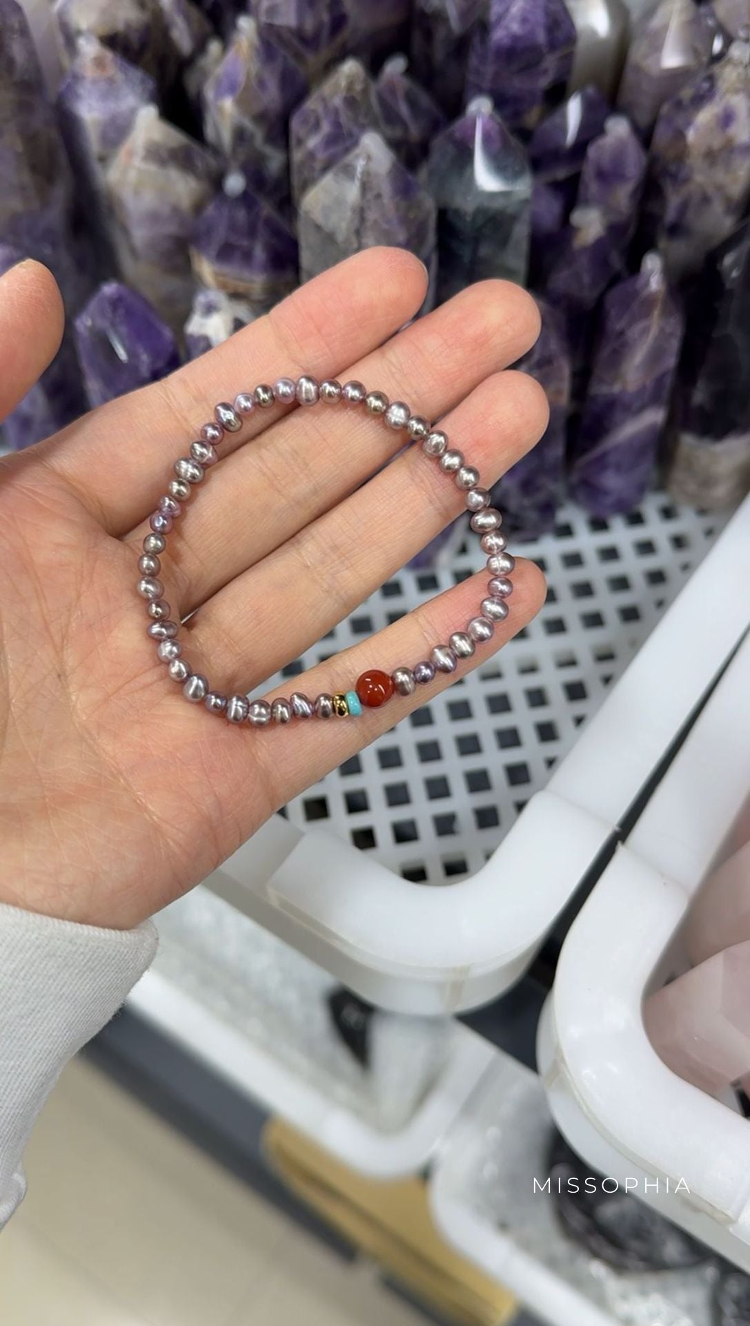 Ilona Freshwater Pearl Bracelet [9HPM21UK]