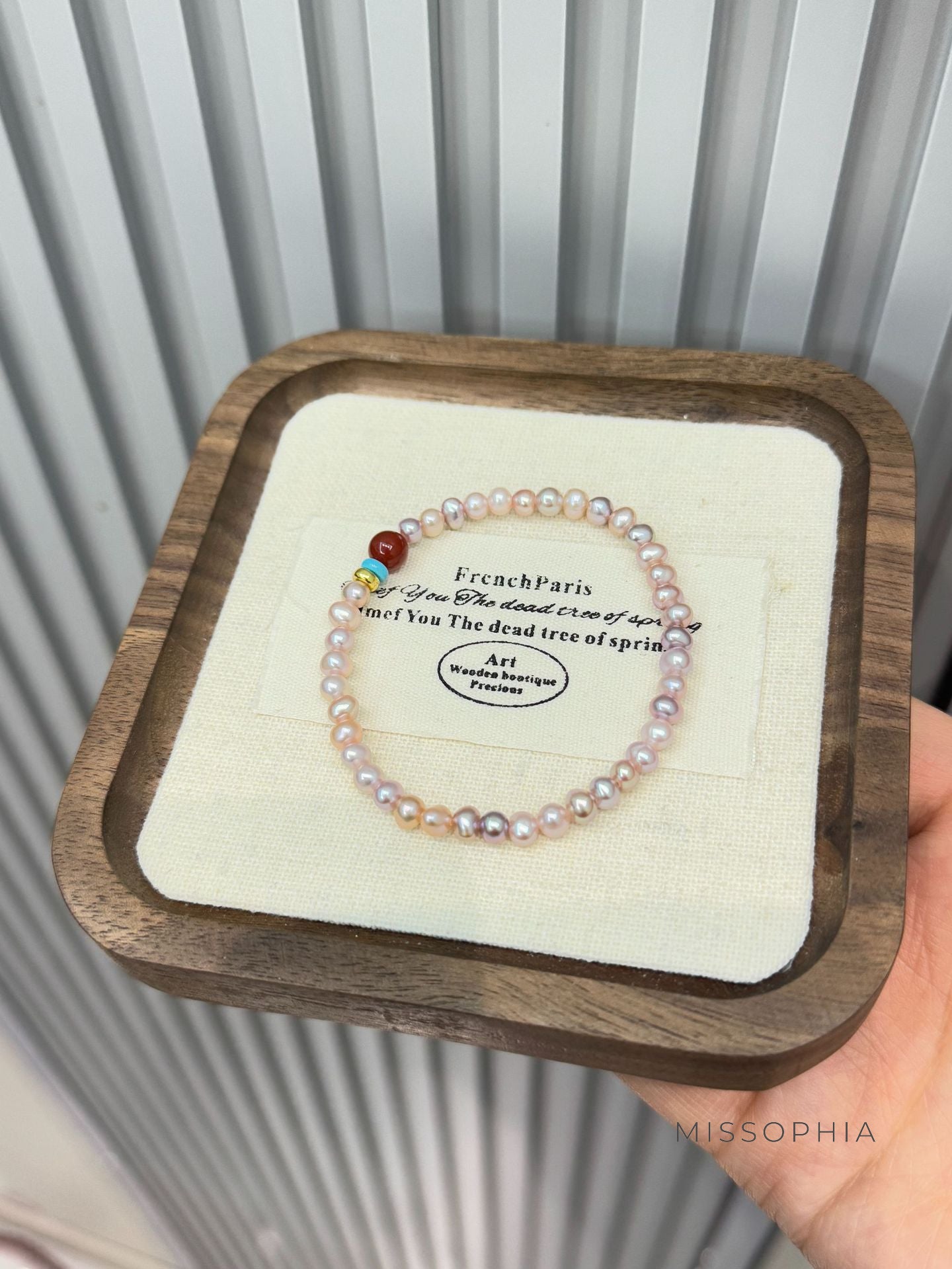 Ilona Freshwater Pearl Bracelet [15GIKW1R]