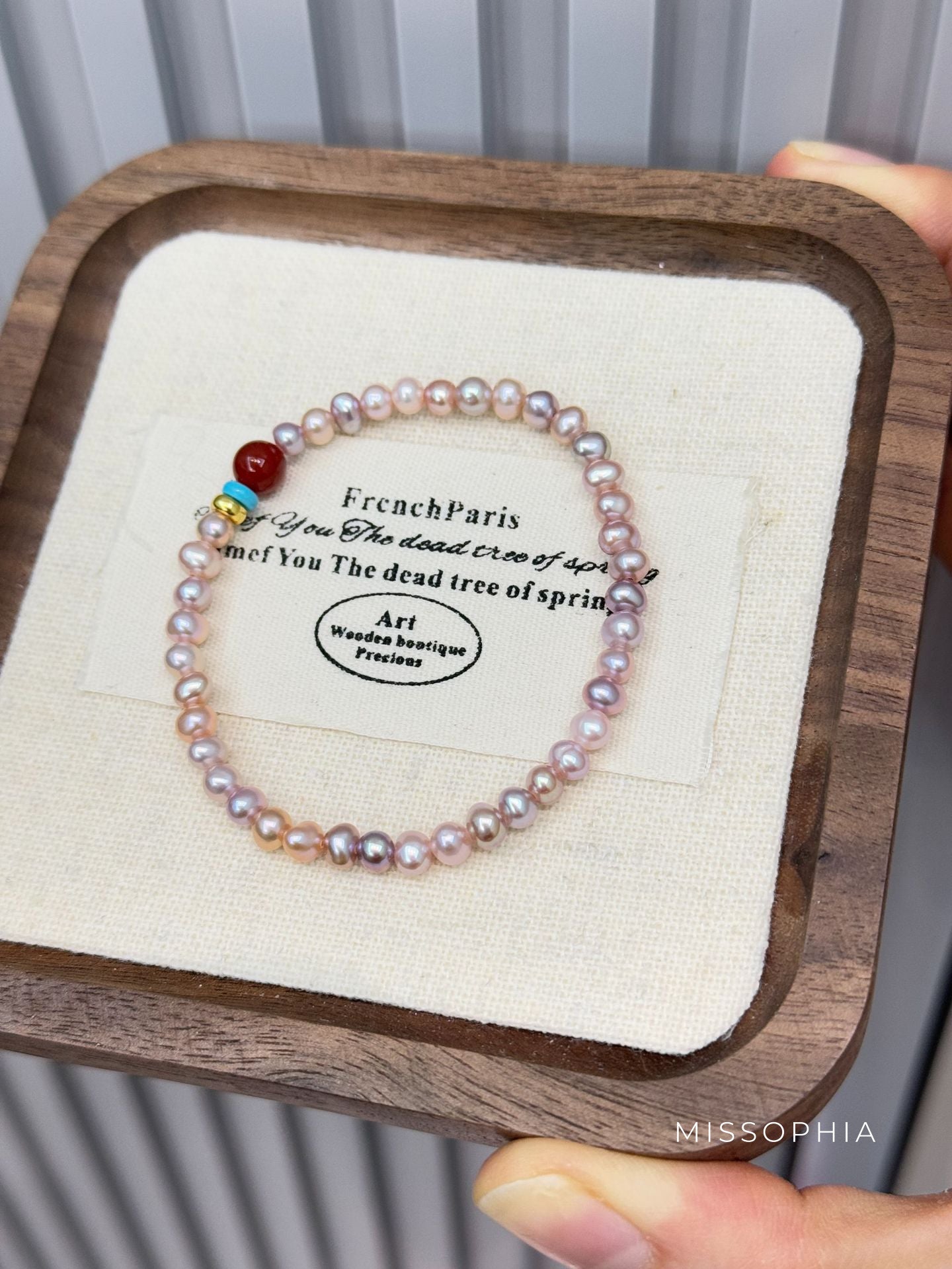 Ilona Freshwater Pearl Bracelet [CPPO02QV]