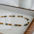 Ira Tiger Eye Pearl Necklace [068M8EX1]