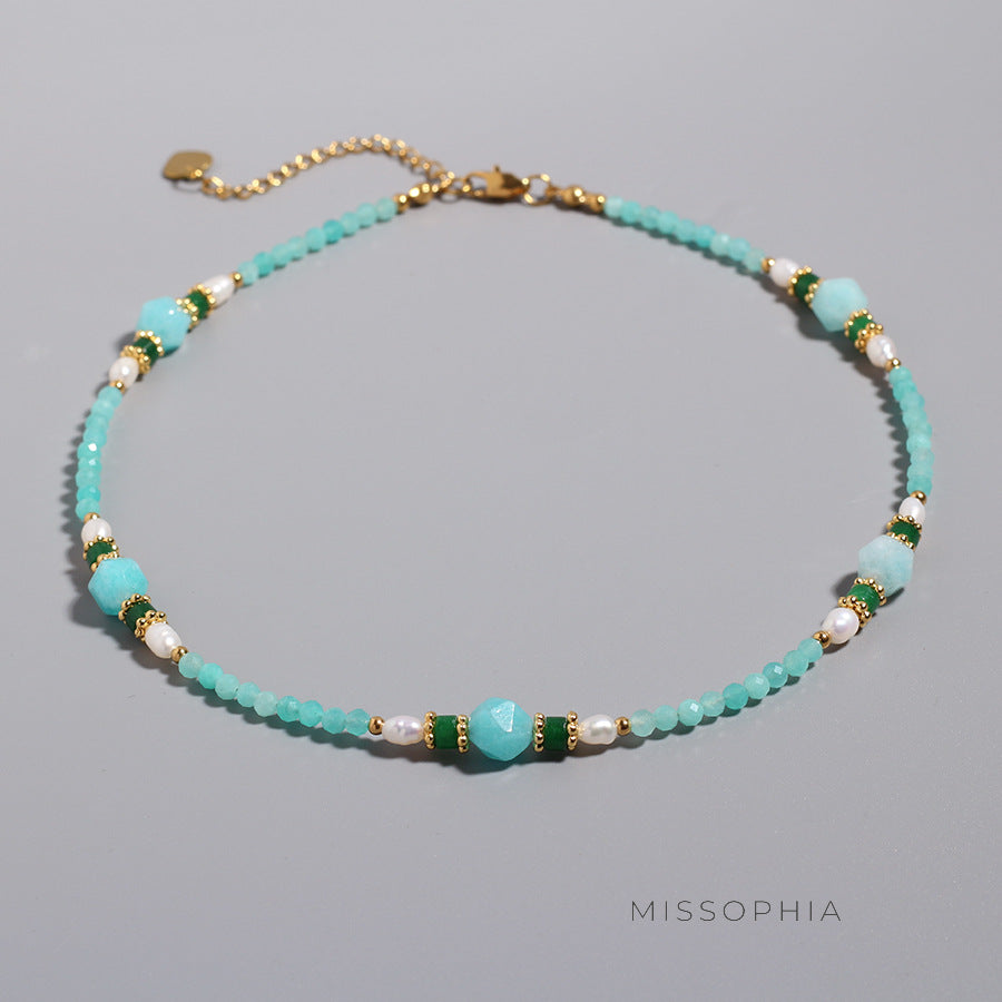 Jacquelin Delicate Pearl Necklace [B5WBSHMU]