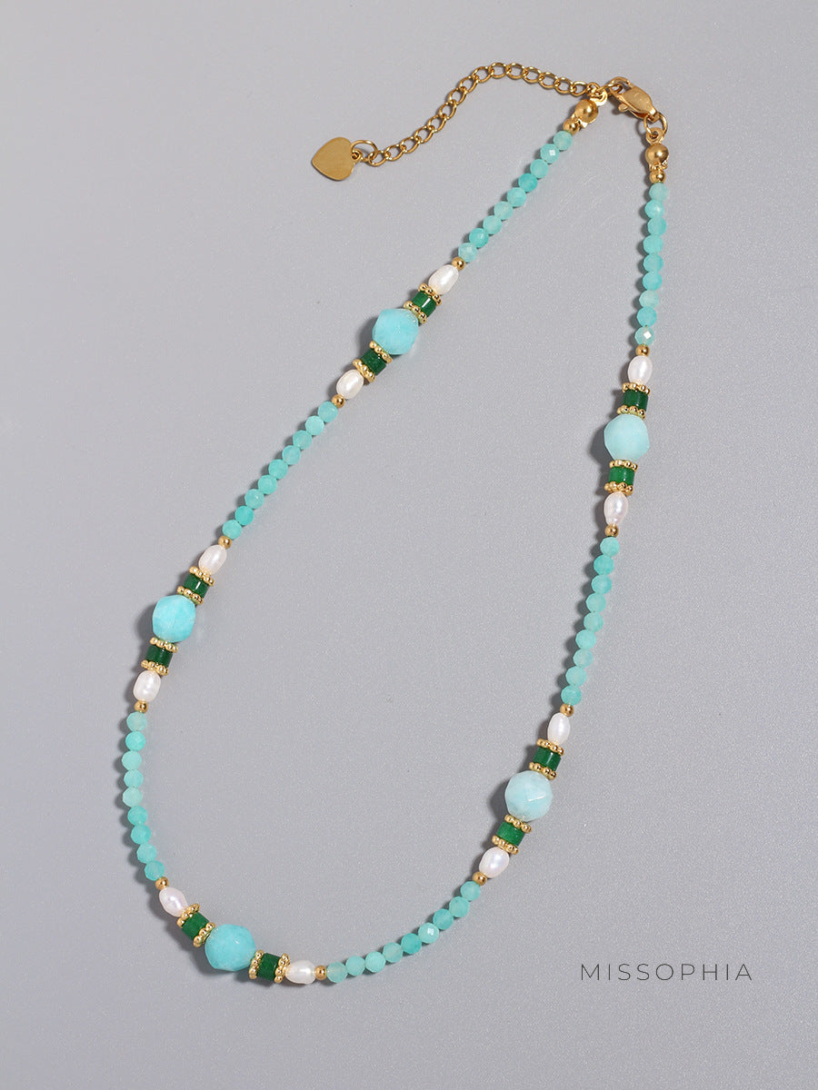Jacquelin Delicate Pearl Necklace [8NR06SMJ]