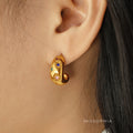 Jaela Radiant Hoop Earrings [0Y6VIMHL]