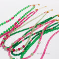 Jaliah Chinoiserie Beaded Necklace [10L4AFE2]
