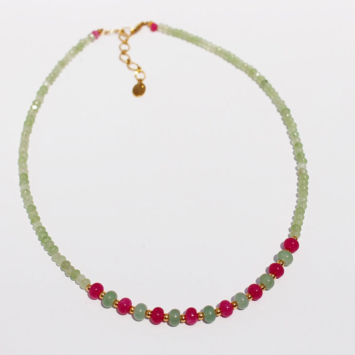 Jaliah Chinoiserie Beaded Necklace [YTQUANF0]