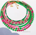 Jaliah Chinoiserie Beaded Necklace [LNT3ULSW]