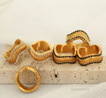 Janine Faceted Stone Ring [FOMVHGS9]