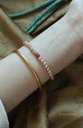 Jaylen Aurora Pearl Agate Bracelet [RELSLFO8]