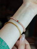 Jaylen Aurora Pearl Agate Bracelet [KPKRJ3FS]