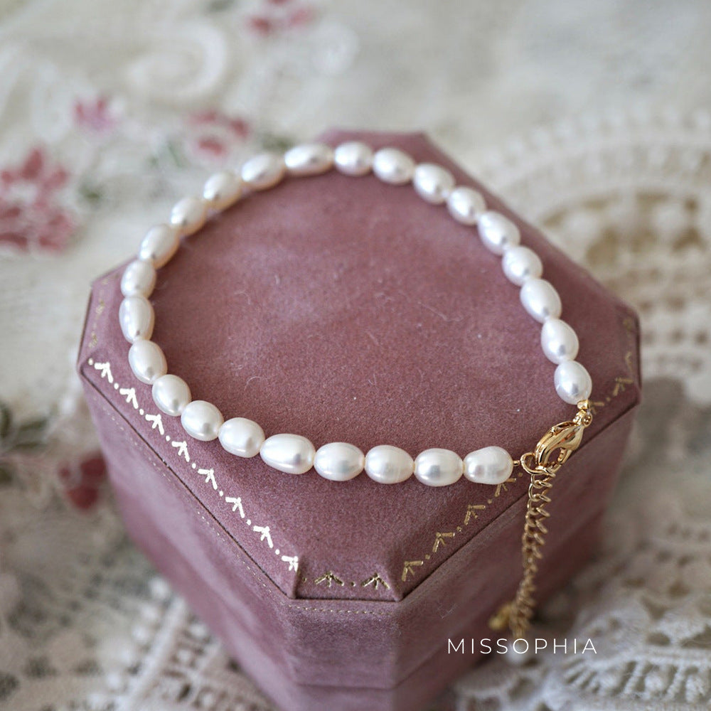 Jocabed Dainty Pearl Bracelet [47DE6NZT]