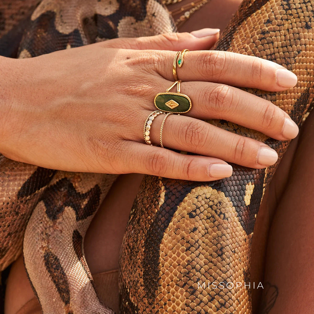 Joie Geometric Open Ring [46TBR1FD]