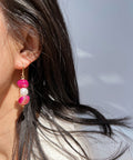 Kailah Pink Agate Pearl Jewelry [B30YPQ74]