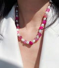 Kailah Pink Agate Pearl Jewelry [GSM4YIFT]