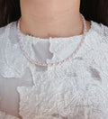 Kaily Iridescent Drop Pearl Necklace [4ND1PGWJ]