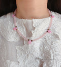 Kaily Iridescent Drop Pearl Necklace [FQMO7U2W]