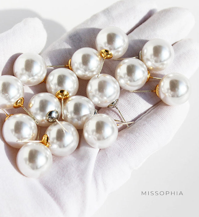 Kamree Elegant Pearl Earrings [1JU1W9QL]