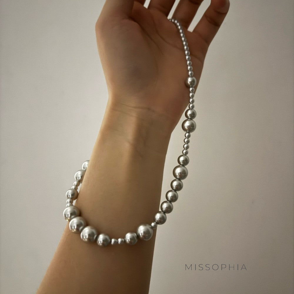 Kariyah Pearl Choker Necklace [TG5VVR2Z]