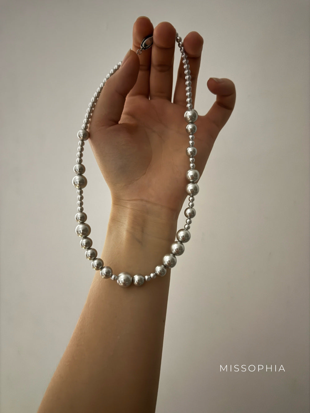 Kariyah Pearl Choker Necklace [GZVB812Q]