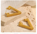 Karter Geometric Triangle Stud Earrings [800Y640H]