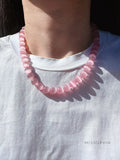 Keyara Cat's Eye Zircon Necklace Set [8MEU27FT]