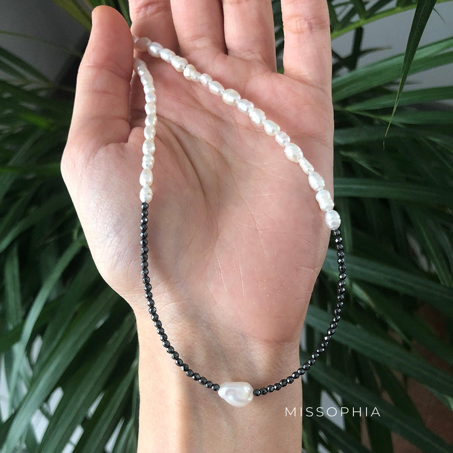 Khloie Gold Pearl Necklace [OGU4LNZ6]