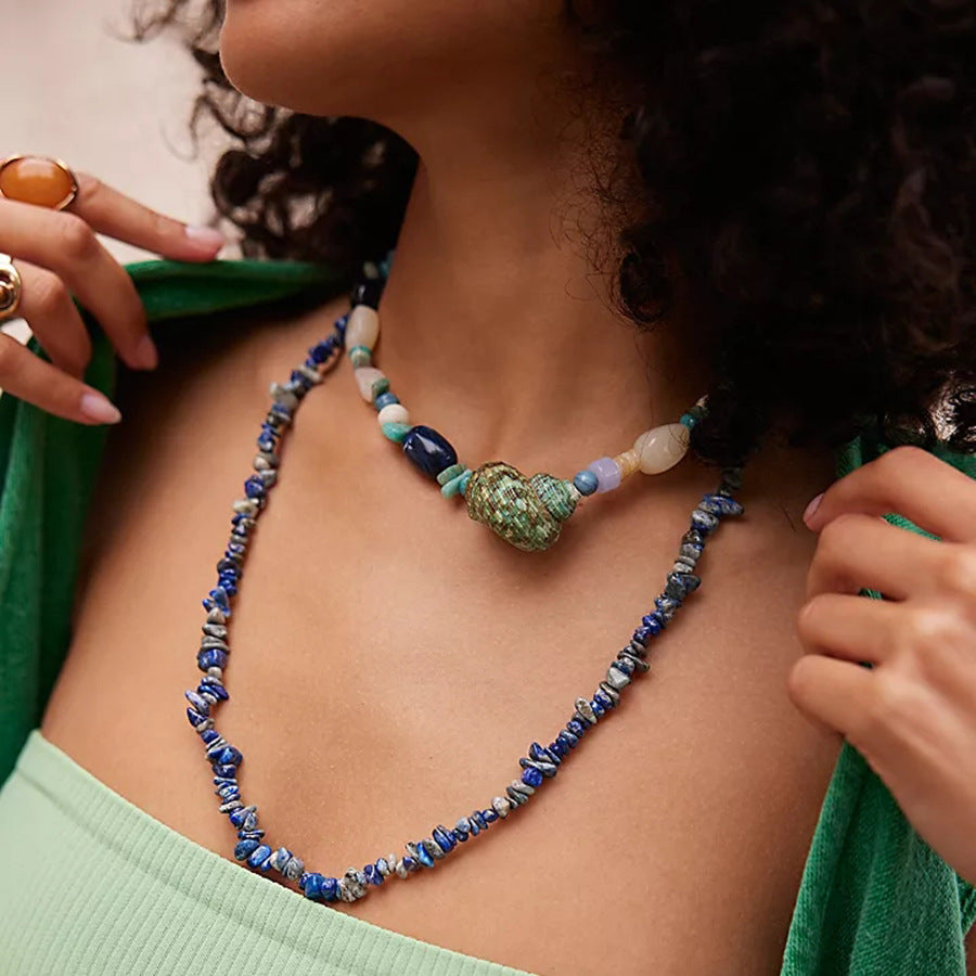 Lailah Natural Shell Necklace [7XGOX3FU]