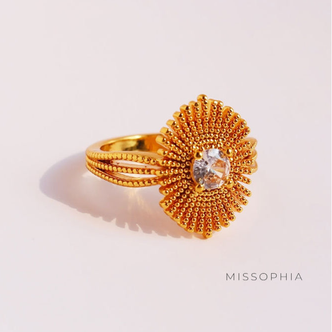 Lanah Zircon Stacking Ring [QZBW5IY3]