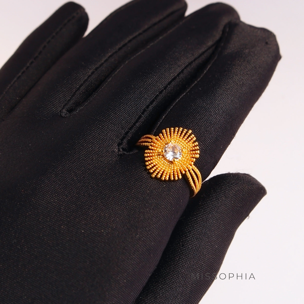 Lanah Zircon Stacking Ring [FA5TPJCL]