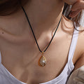 Leigh Teardrop Starburst Necklace [42W4XXMB]