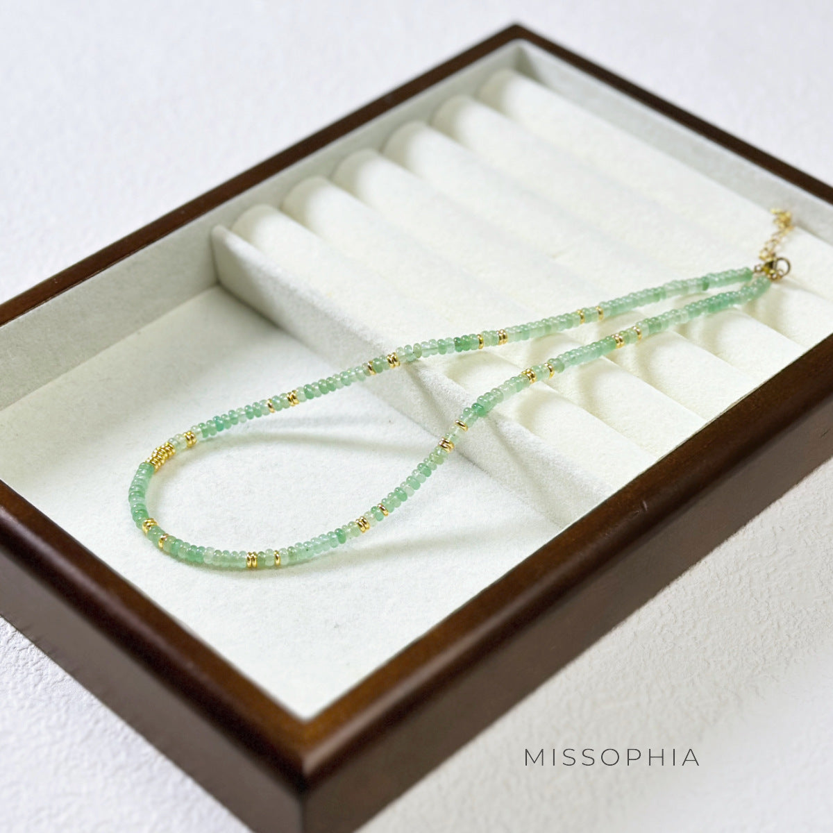 Lenore Dongling Jade Abacus Necklace [DHRG7Q99]