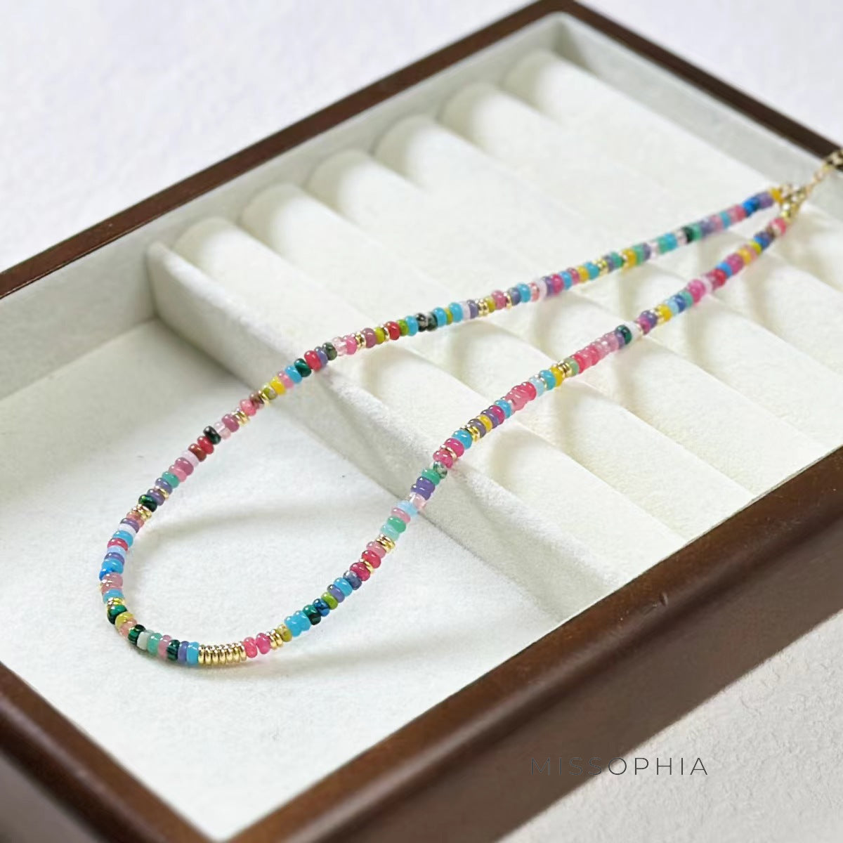 Lenore Dongling Jade Abacus Necklace [8NDBWO65]