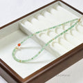 Lenore Dongling Jade Abacus Necklace [KWXI757Z]