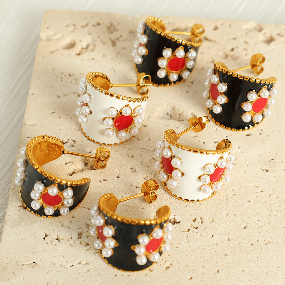 Leticia Delicate Bloom Earrings [PUIROEOK]
