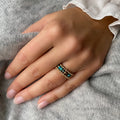 Lilly Irregular Beaded Stone Ring [M7PTT2Q7]