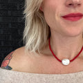 Liya Beaded Pearl Clavicle Necklace [MISKS4AX]