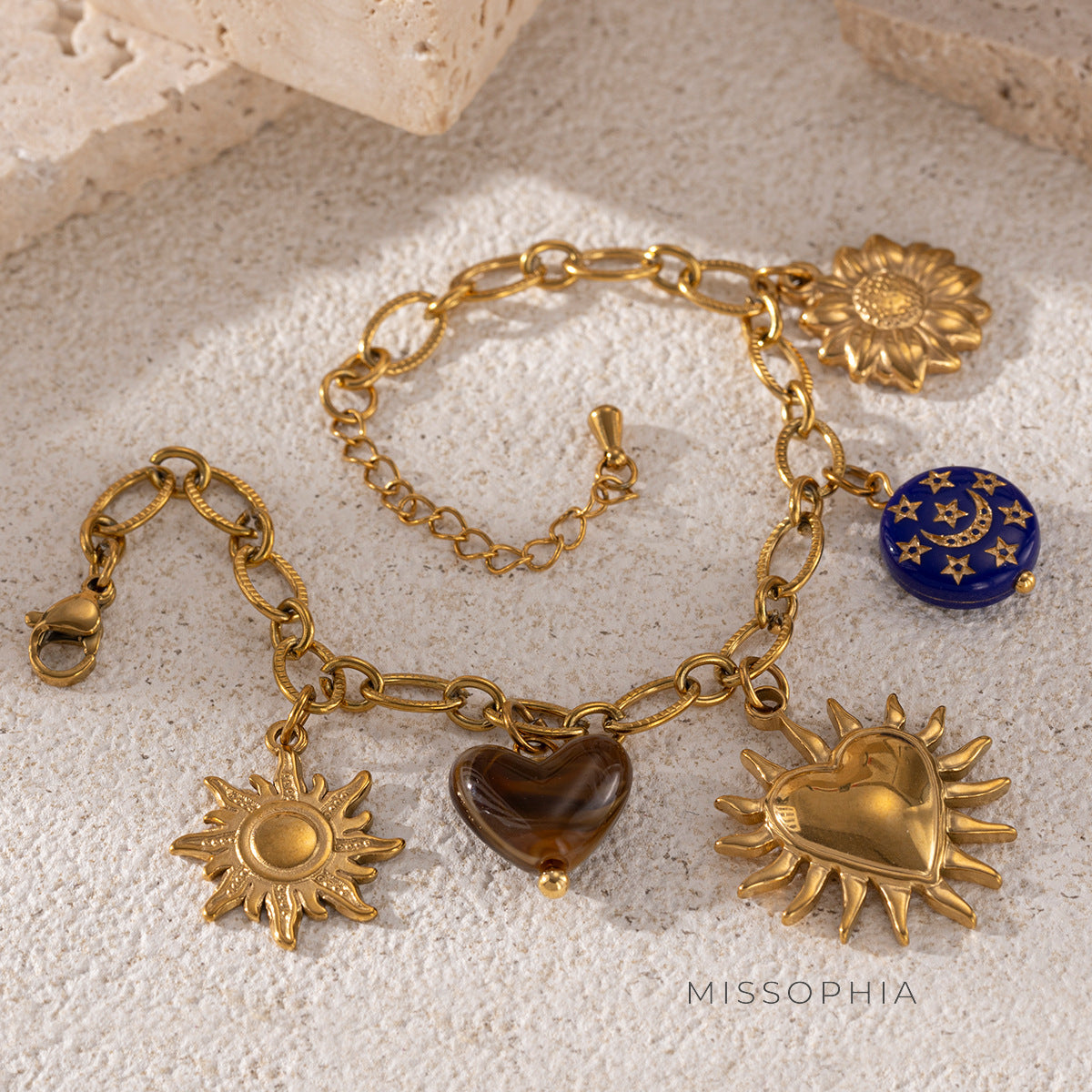 Maddyson Sun Flower Pendant Necklace [I4CQPGY3]