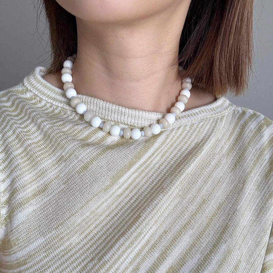 Maila Colorful Beaded Choker [B3L4TMPN]