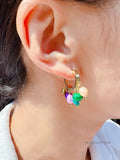 Makyla Vibrant Pearl Tassel Earrings [YJRP8YIO]