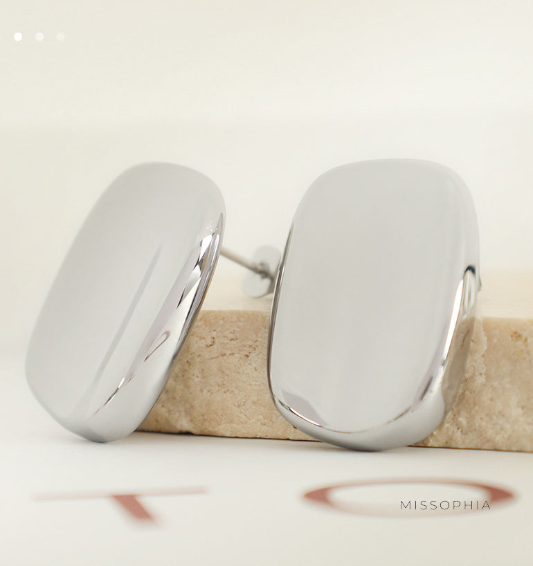 Maryanne Sleek Geometric Hoops [5RLIGBXL]