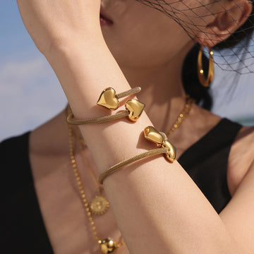 Mckynlee Delicate Heart Bracelet [QFOS0D3M]