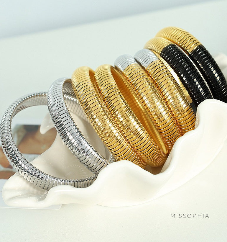Milan Wide Cuff Bracelet [MA4EFBD0]