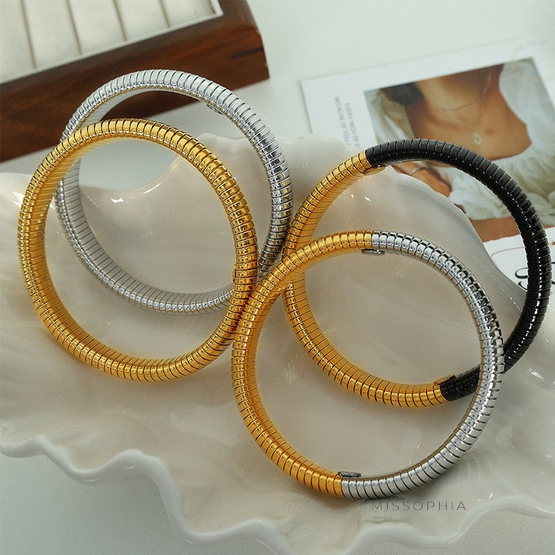 Milan Wide Cuff Bracelet [6Z9B8UXU]