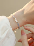 Mirian Aquamarine Pearl Bracelet [2RT8T116]